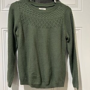 Croft & Barrow Green Sweater
